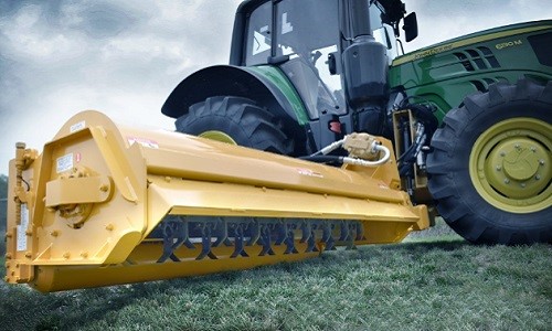 Golden-Hour Disc Harrow Close-Up